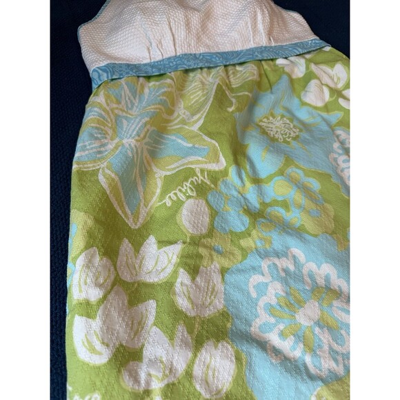 LILLY PULITZER ELLERY Adjustable Halter DRESS 6 50th Anniversary Jubilee Pockets - Picture 7 of 11